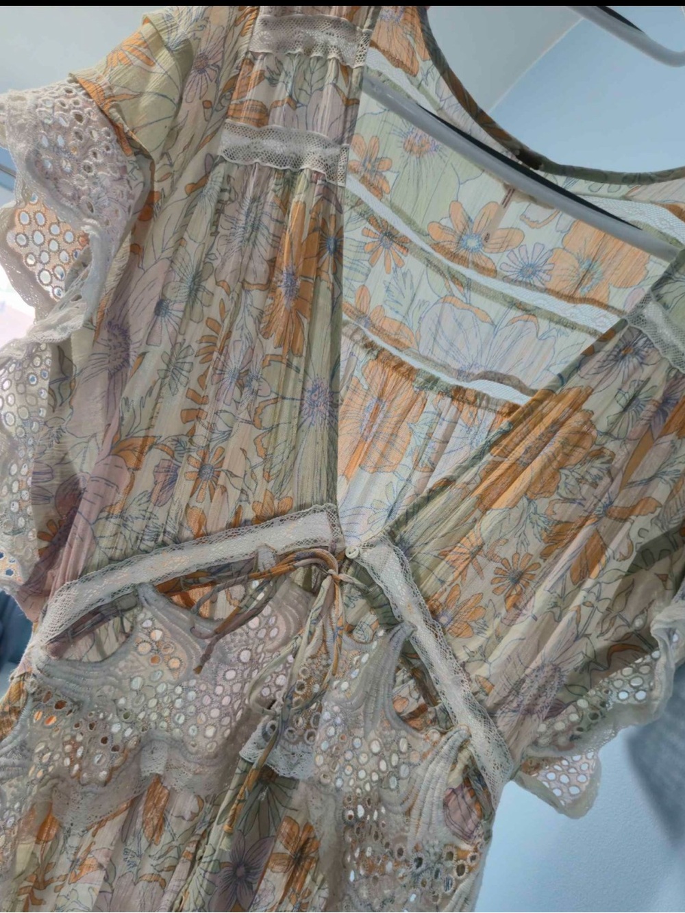 💫FREE PEOPLE💫Field of Dreams Convertible Maxi Top/ Dress ‼️RARE FP 🦄‼️ - Picture 8 of 8